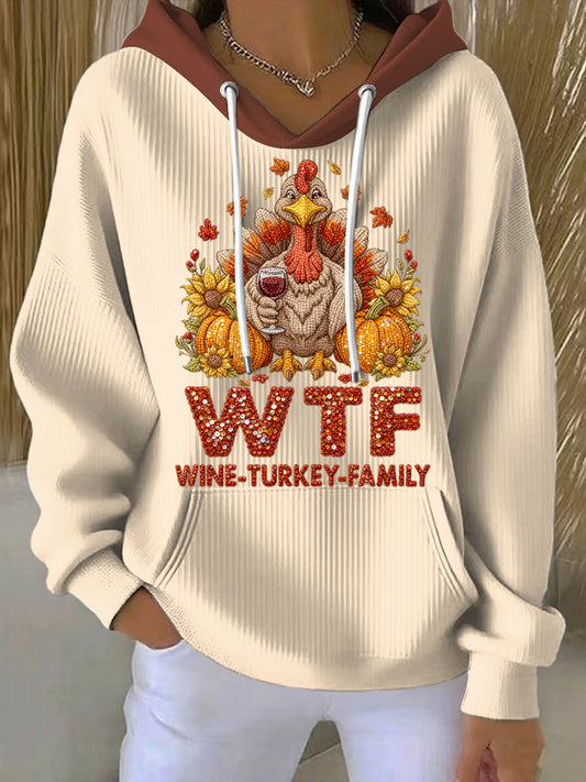 Женска благодарност турция вино случайни качулка